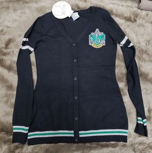 NWT hot topic Slytherin cardigan